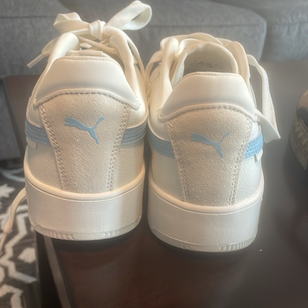 NWOT Puma Carina Street Platform Sneakers- Women’s Size 9.5 - Picture 7 of 8
